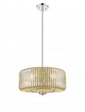 Innovations Lighting 436-3S-PN-G436-16ME - Windsor - 3 Light - 16 inch - Polished Nickel - Stem hung - Pendant