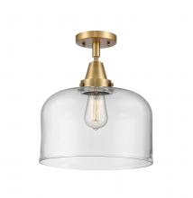 Innovations Lighting 447-1C-BB-G72-L - Bell - 1 Light - 12 inch - Brushed Brass - Semi-Flush Mount