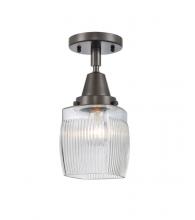 Innovations Lighting 447-1C-OB-G302 - Colton - 1 Light - 6 inch - Oil Rubbed Bronze - Semi-Flush Mount