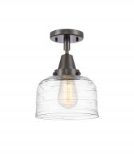 Innovations Lighting 447-1C-OB-G713 - Bell - 1 Light - 8 inch - Oil Rubbed Bronze - Semi-Flush Mount