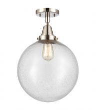 Innovations Lighting 447-1C-PN-G204-12 - Beacon - 1 Light - 12 inch - Polished Nickel - Semi-Flush Mount
