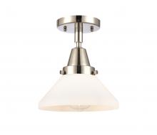 Innovations Lighting 447-1C-PN-G4471 - Caden - 1 Light - 8 inch - Polished Nickel - Semi-Flush Mount
