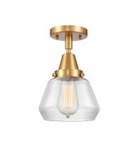 Innovations Lighting 447-1C-SG-G172 - Fulton - 1 Light - 7 inch - Satin Gold - Semi-Flush Mount