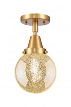 Innovations Lighting 447-1C-SG-G208-6 - Beacon - 1 Light - 6 inch - Satin Gold - Semi-Flush Mount