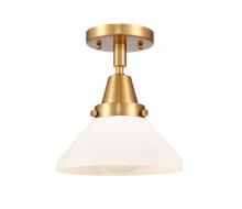 Innovations Lighting 447-1C-SG-G4471 - Caden - 1 Light - 8 inch - Satin Gold - Semi-Flush Mount
