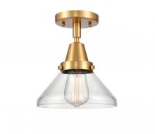 Innovations Lighting 447-1C-SG-G4472 - Caden - 1 Light - 8 inch - Satin Gold - Semi-Flush Mount