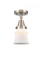 Innovations Lighting 447-1C-SN-G181S - Canton - 1 Light - 6 inch - Brushed Satin Nickel - Semi-Flush Mount