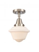 Innovations Lighting 447-1C-SN-G531 - Oxford - 1 Light - 8 inch - Brushed Satin Nickel - Semi-Flush Mount