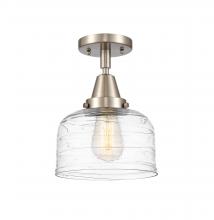 Innovations Lighting 447-1C-SN-G713 - Bell - 1 Light - 8 inch - Brushed Satin Nickel - Semi-Flush Mount