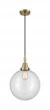 Innovations Lighting 447-1P-AB-G202-12 - Beacon - 1 Light - 12 inch - Antique Brass - Mini Pendant