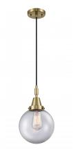 Innovations Lighting 447-1P-AB-G202-8 - Beacon - 1 Light - 8 inch - Antique Brass - Mini Pendant