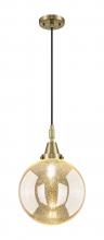 Innovations Lighting 447-1P-AB-G208-10 - Beacon - 1 Light - 10 inch - Antique Brass - Mini Pendant