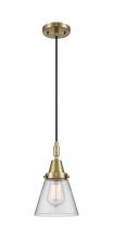 Innovations Lighting 447-1P-AB-G62 - Cone - 1 Light - 6 inch - Antique Brass - Mini Pendant