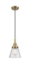 Innovations Lighting 447-1P-AB-G64 - Cone - 1 Light - 6 inch - Antique Brass - Mini Pendant