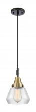 Innovations Lighting 447-1P-BAB-G172 - Fulton - 1 Light - 7 inch - Black Antique Brass - Mini Pendant
