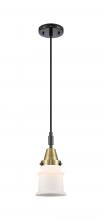Innovations Lighting 447-1P-BAB-G181S - Canton - 1 Light - 7 inch - Black Antique Brass - Mini Pendant