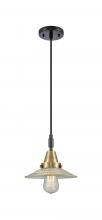 Innovations Lighting 447-1P-BAB-G2 - Halophane - 1 Light - 9 inch - Black Antique Brass - Mini Pendant