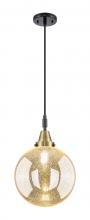 Innovations Lighting 447-1P-BAB-G208-10 - Beacon - 1 Light - 10 inch - Black Antique Brass - Mini Pendant