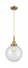 Innovations Lighting 447-1P-BB-G202-10 - Beacon - 1 Light - 10 inch - Brushed Brass - Mini Pendant