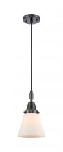 Innovations Lighting 447-1P-BK-G61 - Cone - 1 Light - 6 inch - Matte Black - Mini Pendant