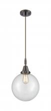 Innovations Lighting 447-1P-OB-G202-10 - Beacon - 1 Light - 10 inch - Oil Rubbed Bronze - Mini Pendant