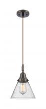 Innovations Lighting 447-1P-OB-G44 - Cone - 1 Light - 8 inch - Oil Rubbed Bronze - Mini Pendant