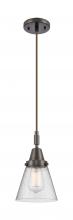 Innovations Lighting 447-1P-OB-G64 - Cone - 1 Light - 6 inch - Oil Rubbed Bronze - Mini Pendant