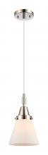 Innovations Lighting 447-1P-PN-G61 - Cone - 1 Light - 6 inch - Polished Nickel - Mini Pendant