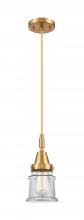 Innovations Lighting 447-1P-SG-G182S - Canton - 1 Light - 7 inch - Satin Gold - Mini Pendant