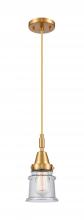 Innovations Lighting 447-1P-SG-G184S - Canton - 1 Light - 7 inch - Satin Gold - Mini Pendant