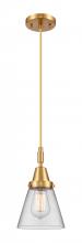 Innovations Lighting 447-1P-SG-G62 - Cone - 1 Light - 6 inch - Satin Gold - Mini Pendant