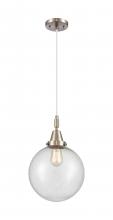 Innovations Lighting 447-1P-SN-G204-10 - Beacon - 1 Light - 10 inch - Brushed Satin Nickel - Mini Pendant
