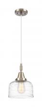 Innovations Lighting 447-1P-SN-G713 - Bell - 1 Light - 8 inch - Brushed Satin Nickel - Mini Pendant