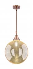 Innovations Lighting 447-1S-AC-G208-12 - Beacon - 1 Light - 12 inch - Antique Copper - Mini Pendant