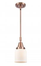 Innovations Lighting 447-1S-AC-G51 - Bell - 1 Light - 5 inch - Antique Copper - Mini Pendant