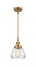 Innovations Lighting 447-1S-BB-G172 - Fulton - 1 Light - 7 inch - Brushed Brass - Mini Pendant