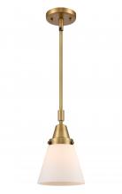 Innovations Lighting 447-1S-BB-G61 - Cone - 1 Light - 6 inch - Brushed Brass - Mini Pendant