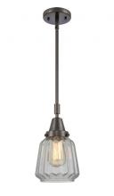 Innovations Lighting 447-1S-OB-G142 - Chatham - 1 Light - 7 inch - Oil Rubbed Bronze - Mini Pendant