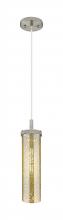 Innovations Lighting 471-1P-SN-G471-12ME - Lincoln - 1 Light - 4 inch - Satin Nickel - Cord Hung Pendant