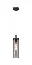 Innovations Lighting 471-1P-WZ-G471-12SM - Lincoln - 1 Light - 4 inch - Weathered Zinc - Cord Hung Pendant