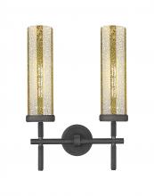 Innovations Lighting 471-2W-WZ-G471-12ME - Lincoln - 2 Light - 14 inch - Weathered Zinc - Bath Vanity Light