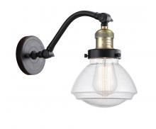 Innovations Lighting 515-1W-BAB-G324 - Olean - 1 Light - 7 inch - Black Antique Brass - Adjustable Sconce