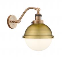 Innovations Lighting 515-1W-BB-HFS-81-BB - Hampden - 1 Light - 9 inch - Brushed Brass - Adjustable Sconce