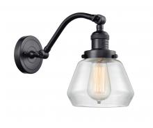 Innovations Lighting 515-1W-BK-G172 - Fulton - 1 Light - 7 inch - Matte Black - Adjustable Sconce