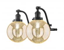 Innovations Lighting 515-2W-OB-G208-8 - Beacon - 2 Light - 18 inch - Oil Rubbed Bronze - Adjustable Bath Vanity Light