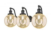 Innovations Lighting 515-3W-OB-G208-8 - Beacon - 3 Light - 28 inch - Oil Rubbed Bronze - Adjustable Bath Vanity Light