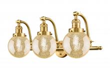 Innovations Lighting 515-3W-SG-G208-6 - Beacon - 3 Light - 26 inch - Satin Gold - Adjustable Bath Vanity Light