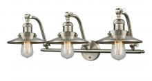 Innovations Lighting 515-3W-SN-M2 - Railroad - 3 Light - 28 inch - Brushed Satin Nickel - Adjustable Bath Vanity Light