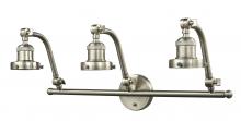 Innovations Lighting 515-3W-SN - Double Swivel - 3 Light - 26 inch - Brushed Satin Nickel - Adjustable Bath Vanity Light