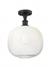 Innovations Lighting 516-1C-OB-G481-10OP - Brookhaven Sphere - 1 Light - 11 inch - Oil Rubbed Bronze - Semi-Flush Mount